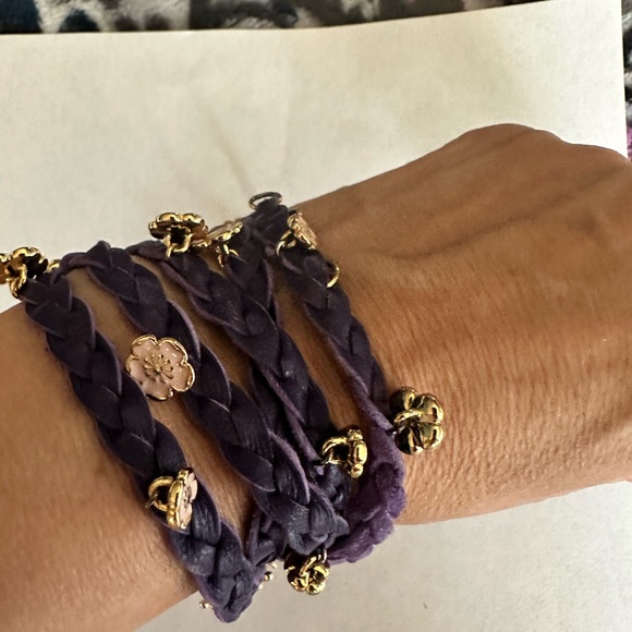 Disney couture KIDADA Bambi purple wrap bracelet - Picture 1 of 8